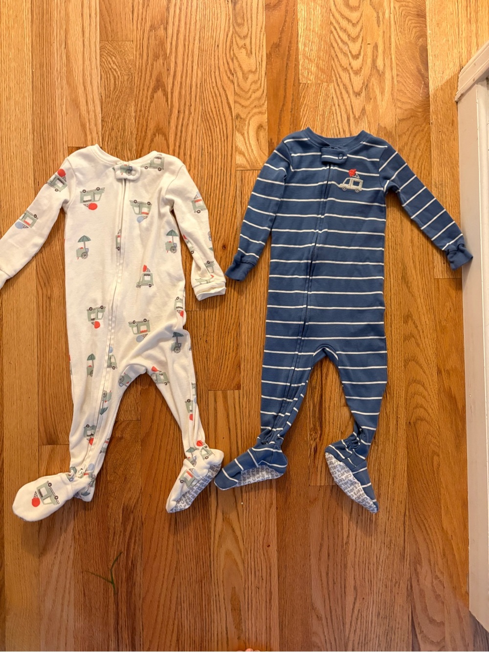 12 mo BRAND NEW Carters Baby Footed One-Piece Pajamas